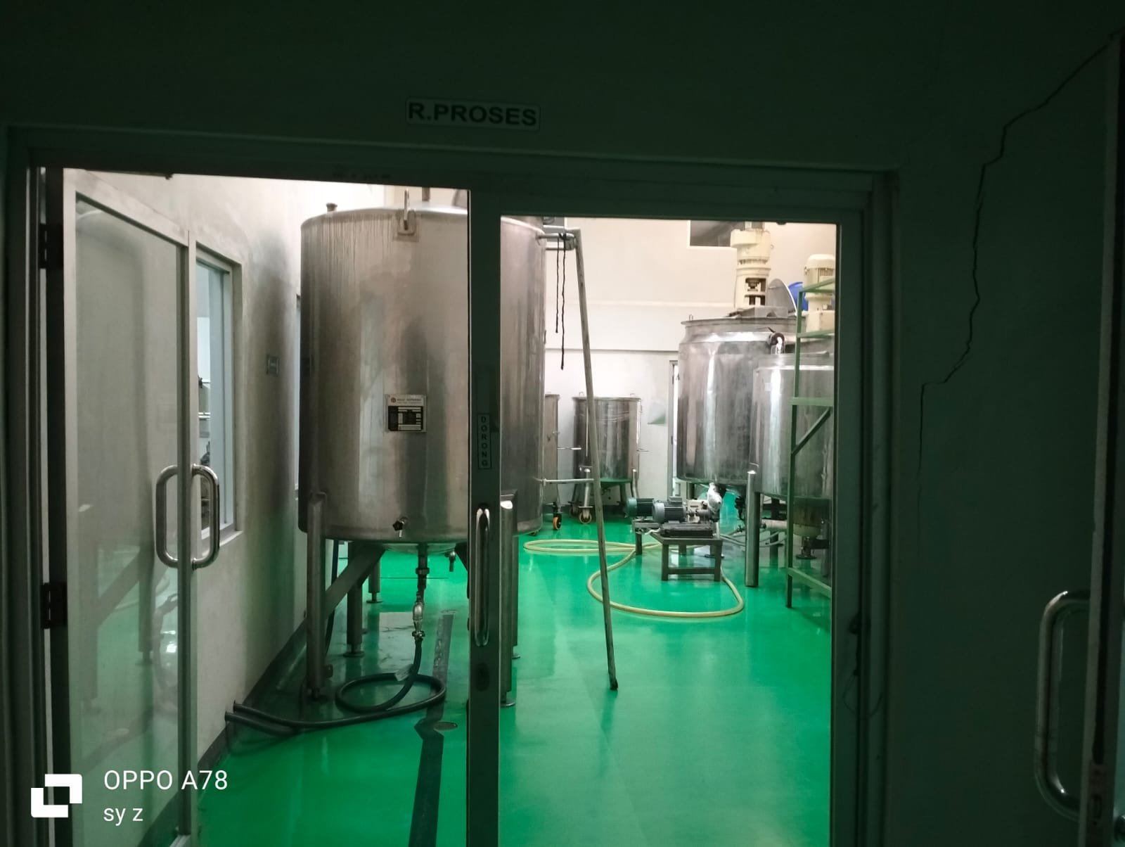 Bongkar Pasang Tanki Stainless